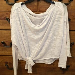 Free people off the shoulder top size small